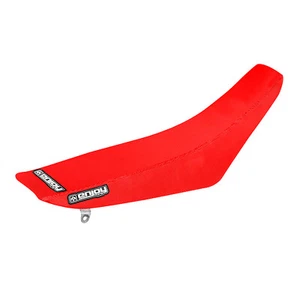 2017-2019 Honda CRF 450 R Seat Cover by Enjoy Mfg ALL RED GRIPPER #155 - Picture 1 of 3