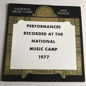 INTERLOCHEN National Music Camp 1977 & 75 50th Season CUSTOM Lps Vinyl Record - Picture 1 of 16