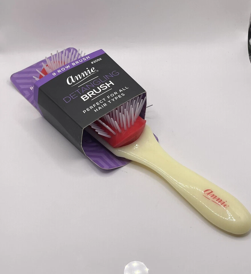 Cepillo desenredante Annie 9row cepillo nuevo 4F Foto 1 de 1