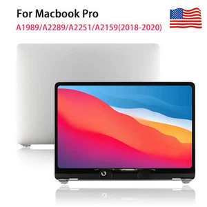 Conjunto de pantalla LCD astilla para MacBook Pro A1989/A2159/A2251/A2289 13,3" - Imagen 1 de 9