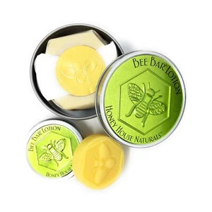 Honey House Naturals Bee Bar Ultra Moisturizing Lotion Bar Duo (2 Oz. & 0.6 Oz.) - Picture 1 of 7