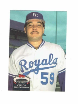 Carlos Maldonado Kansas City Royals P #569 Topps Stadium Club 1992#Baseball Card - Image 1 of 2