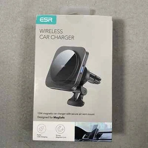 New ESR HaloLock Wireless Magsafe Magnetic Car Charger Air Vent Phone Mount - Picture 1 of 4