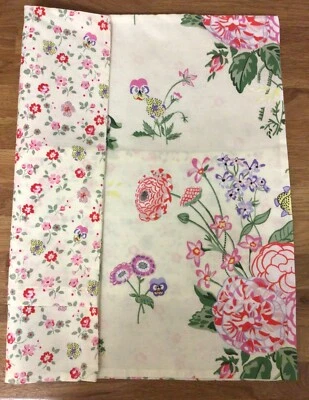 Cushion Cover Made W/ Cath Kidston Floral Fields & Ditsy Flowers Cotton New - Image 1 of 4
