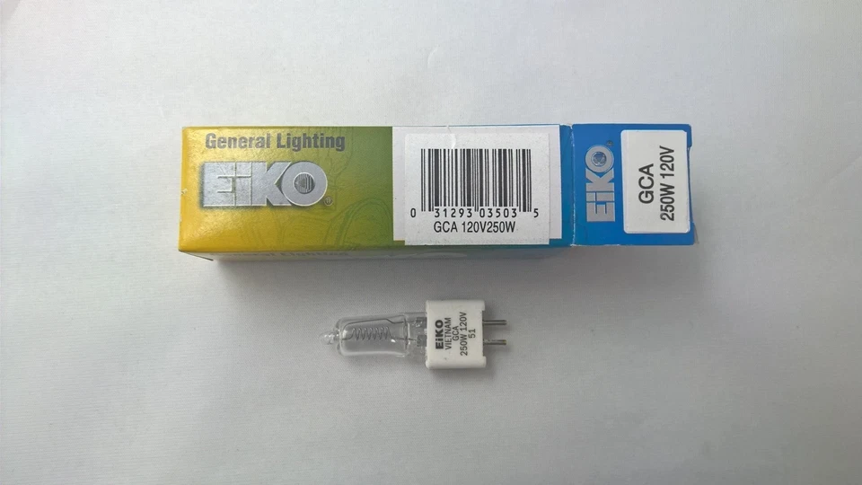 Lámpara halógena de escenario y estudio GCA EIKO 250W 120V Foto 1 de 1