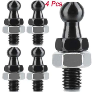 4Pcs Ball Mount Threaded Stud Brackets 10mm Gas Prop Strut Spring RV Camper 1/2" - Bild 1 von 12