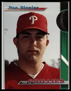 1993 Stadium Club Philadelphia Phillies #23 Ron Blazier - Picture 1 of 2