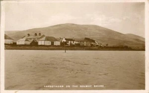 FOTO REAL POSTAL DE CARSETHORN, KIRKCUDBRIGHTSHIRE, ESCOCIA - Imagen 1 de 2