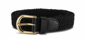 STREEZE Ladies Stretch Belt 1” Wide with Gold Buckle Elasticated Fabric Weave - Picture 1 of 71