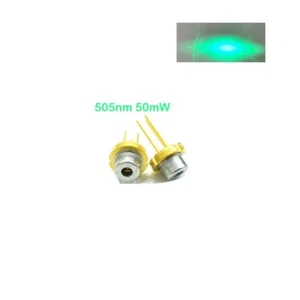 2pcs Sharp GH05050A2G 505nm 50mW Green Laser Diode TO18-5.6mm - Picture 1 of 6