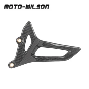 For Triumph Speed Triple 1200 Lower Chain Guard 100% Carbon Fiber-Gloss Black - Bild 1 von 16