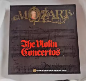 Mozart The Violin Concertos Time Life 5 Vinyl Records - Picture 1 of 5