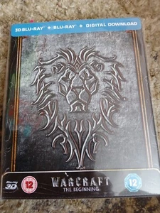 Warcraft: The Beginning (2016) Limited Edition 3D/2D Blu-ray Steelbook *REGION B - Picture 1 of 3