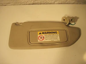 2004 Volvo S60 Sun Visor Passenger Side Right RH Tan - Picture 1 of 5