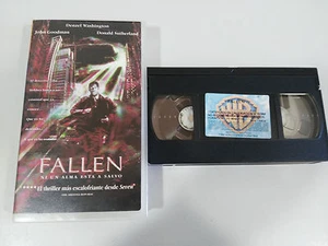 FALLEN DENZEL WASHINGTON SUTHERLAND VHS CINTA TAPE COLECCIONISTA CASTELLANO - Imagen 1 de 3