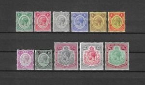 NYASALAND 1913/21 SG 83/96 POSTFRISCH - Bild 1 von 2