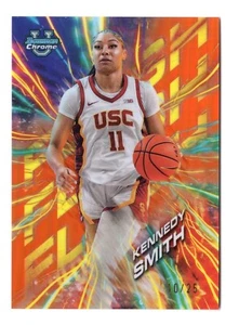 Kennedy Smith 2024-25 Bowman U Chrome Flash Orange Refractor #'d 10/25 Rookie RC - Picture 1 of 2