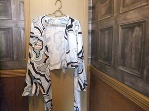 Superb cropped top River Island Petite size 10 has flared sleeves SEE PHOTOS - Picture 1 of 19