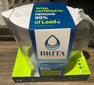 Jarra y 1 filtro sistema de filtración de agua Brita Elite de 10 tazas - Imagen 1 de 4