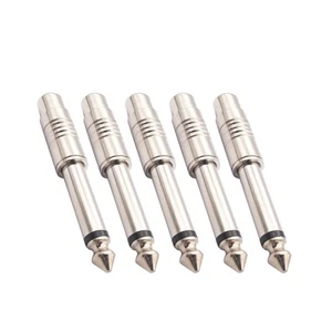 Brand New Fashion High Quality Popular Practical Audio Adapters 5Pcs 6.5mm - Picture 1 of 8