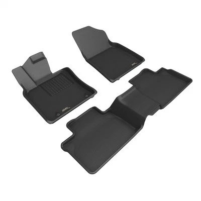 3D MAXpider For 2025+ Toyota Camry Kagu 1st & 2nd Row Floormats - Black - Изображение 1 из 4