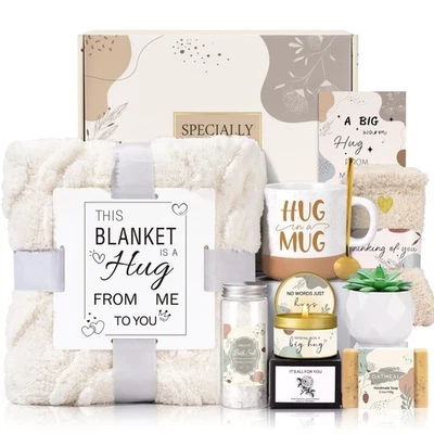 Подарочная корзина для женщин Get Well Soon для больных друзей после операции... - Изображение 1 из 4