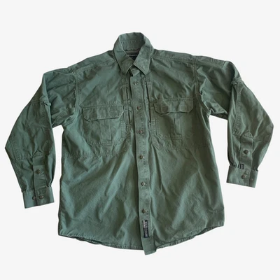 5.11 Tactical Series Men's Size M Long Sleeve Button Down Tactical Shirt - Image 1 of 4