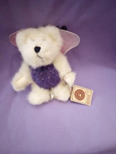 Adorno de felpa Boyd's Bears - ajuste floral violeta - 562202 con etiquetas - Imagen 1 de 3