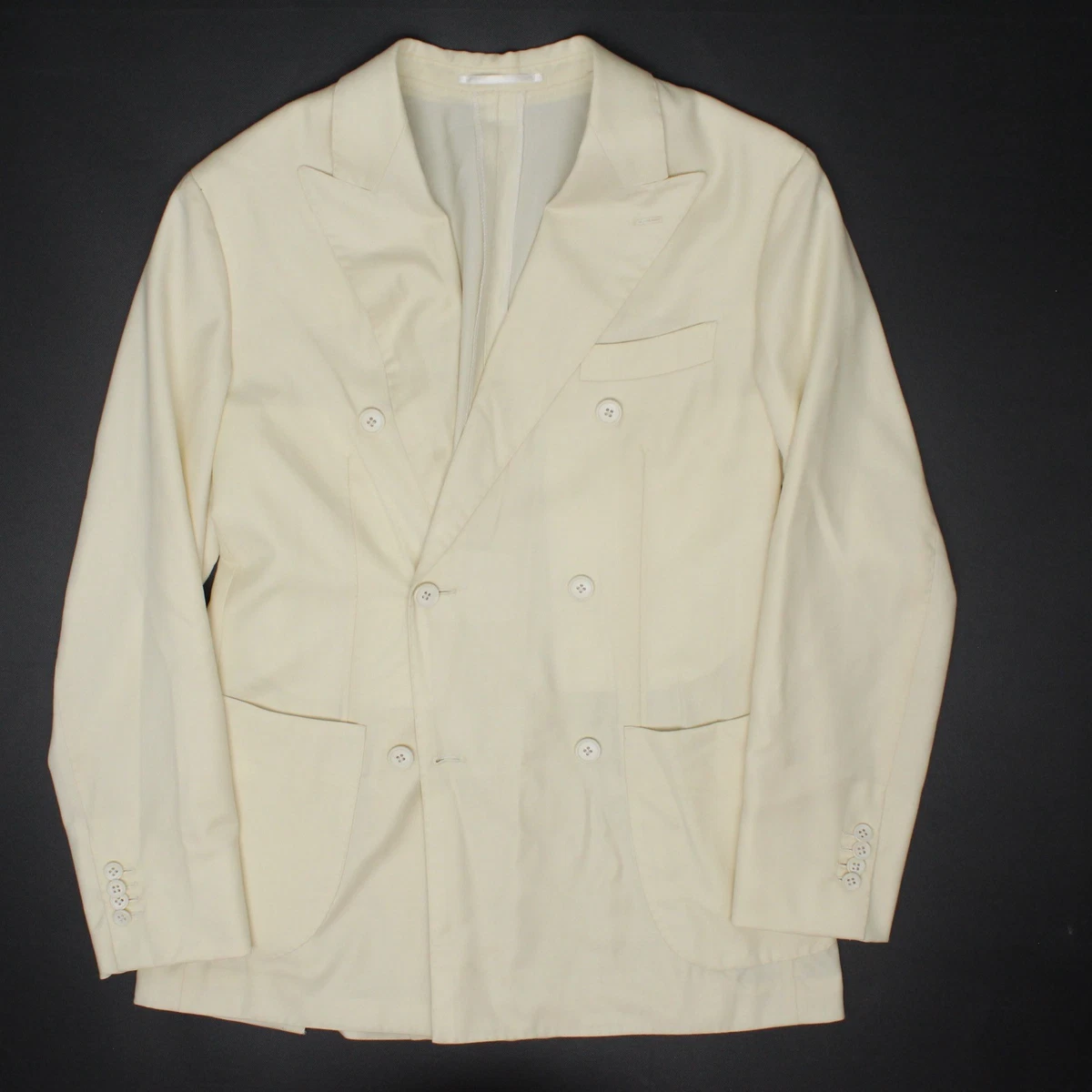 White Double-Breasted Suits & Blazers for Men for sale - eBay