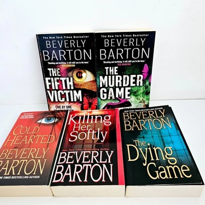 Lote de 5 libros de romance de suspenso romántico de Beverly Barton x5 PB Foto 1 de 4