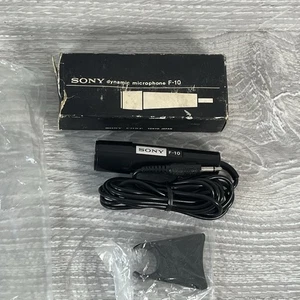 Sony Dynamic Microphone F-10 With Stand  - Picture 1 of 5