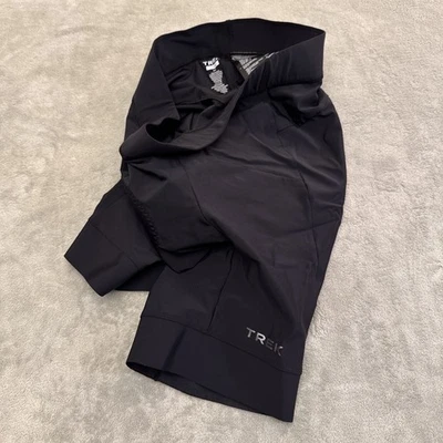 Pantalones Cortos de Ciclismo Trek Para Hombres Circuito Grande Acolchado Cojín Negro Reflectante Bicicleta Usados en Excelente Condición Foto 1 de 4