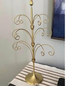 Crate & Barrel metal Christmas ornament tree stand - Picture 1 of 2