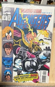 Marvel Comics Avengers West Coast #101 mit dem Bloodties Crossover. - Bild 1 von 1