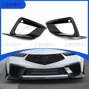 DE5 Dry Carbon Front Side Grille Vent Insert Trim For Acura Integra Type S 2024+ - Picture 1 of 15