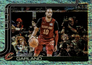 2025-26 Topps Basketball Aqua Holo Foil SSP Darius Garland - Picture 1 of 2