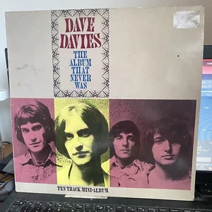 DAVE DAVIES - THE ALBUM THAT NEVER WAS (1987) UK VINYL LP (KINKS) PYL 6012. VG+ - Picture 1 of 4