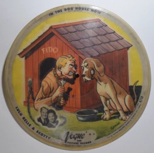 78 RPM VOGUE PICTURE DISC R718 IN THE DOG HOUSE NOW SOME SUNDAY MORNING RECORD - Picture 1 of 23