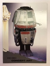 2018 Topps Solo Star Wars Story #95 DD-BD Concept Art BLACK NrMint-Mint