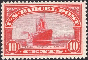 Q6 VF MNH OG 10c PARCEL POST STAMP-L@@K! (REM #Q6-2) - Picture 1 of 2