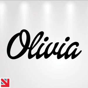 Personalised Custom Name Girls Kids PRINCESS Wall Art Decal Sticker Vinyl - Picture 1 of 13