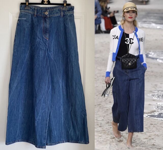 Chanel® denim jeans blue size 40 
