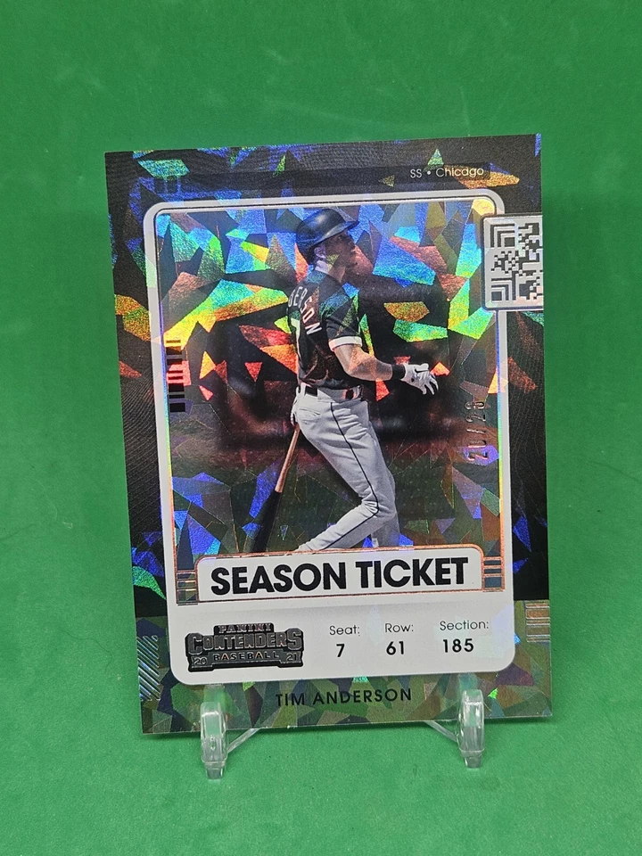 2021 Panini Contenders Tim Anderson Ice Season Ticket #20/23 - Image 1 of 1