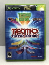 Tecmo Classic Arcade (Microsoft Xbox, 2005) Complete Tested Working - Free Ship