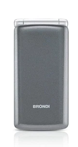 BRONDI AMICO SINCERO CELLULARE SENIOR DUAL SIM GRANDI TASTI VOLUME ALTO GRIGIO - Foto 1 di 6