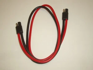 WORKMAN TP-10 2Ft 10AWG DESCONEXIÓN RÁPIDA BULLET SAE CABLE DE CABLE DE ALIMENTACIÓN - Imagen 1 de 1