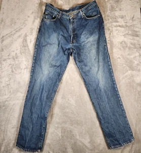 RRL Ralph Lauren Jeans Men's 37X33 (Tag 38/32) Denim Blue Made In USA Double RL - Picture 1 of 15