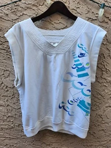 Nike Challenge Court V Neck Weste Pullover Sweater Tennis Grafik Gr. L Vintage Selten - Bild 1 von 11