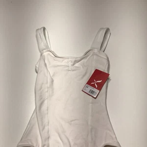 Capezio Tank Leotard Girls Size XS NWT Black Stretchy Princess Ballet Dance - Picture 1 of 11