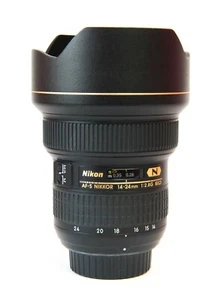 (HP) Nikon AF-S Nikkor 14-24mm 1:2.8G ED Nano Crystal Coat Made In Japan  - Picture 1 of 7